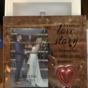 Every Love Story Mirror Photo Frame